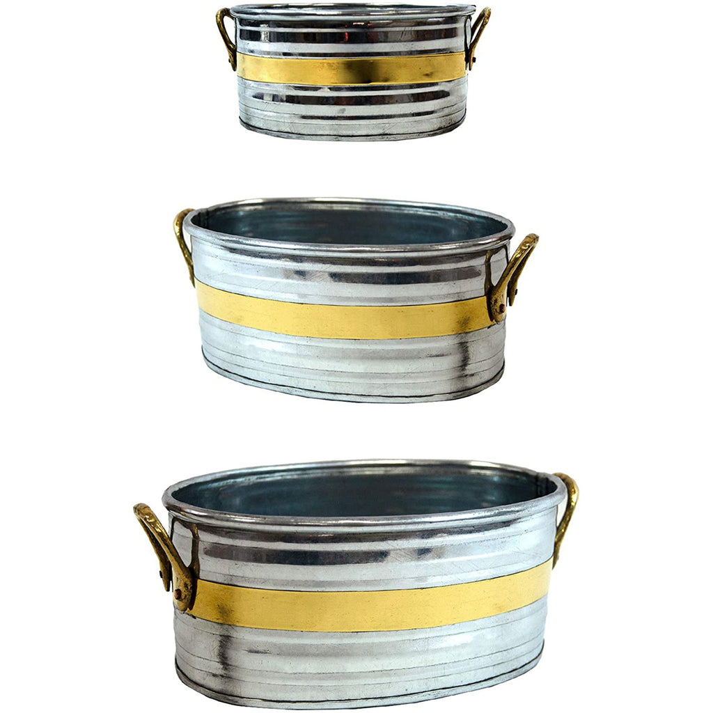 IR 4112 - Iron Planter Set