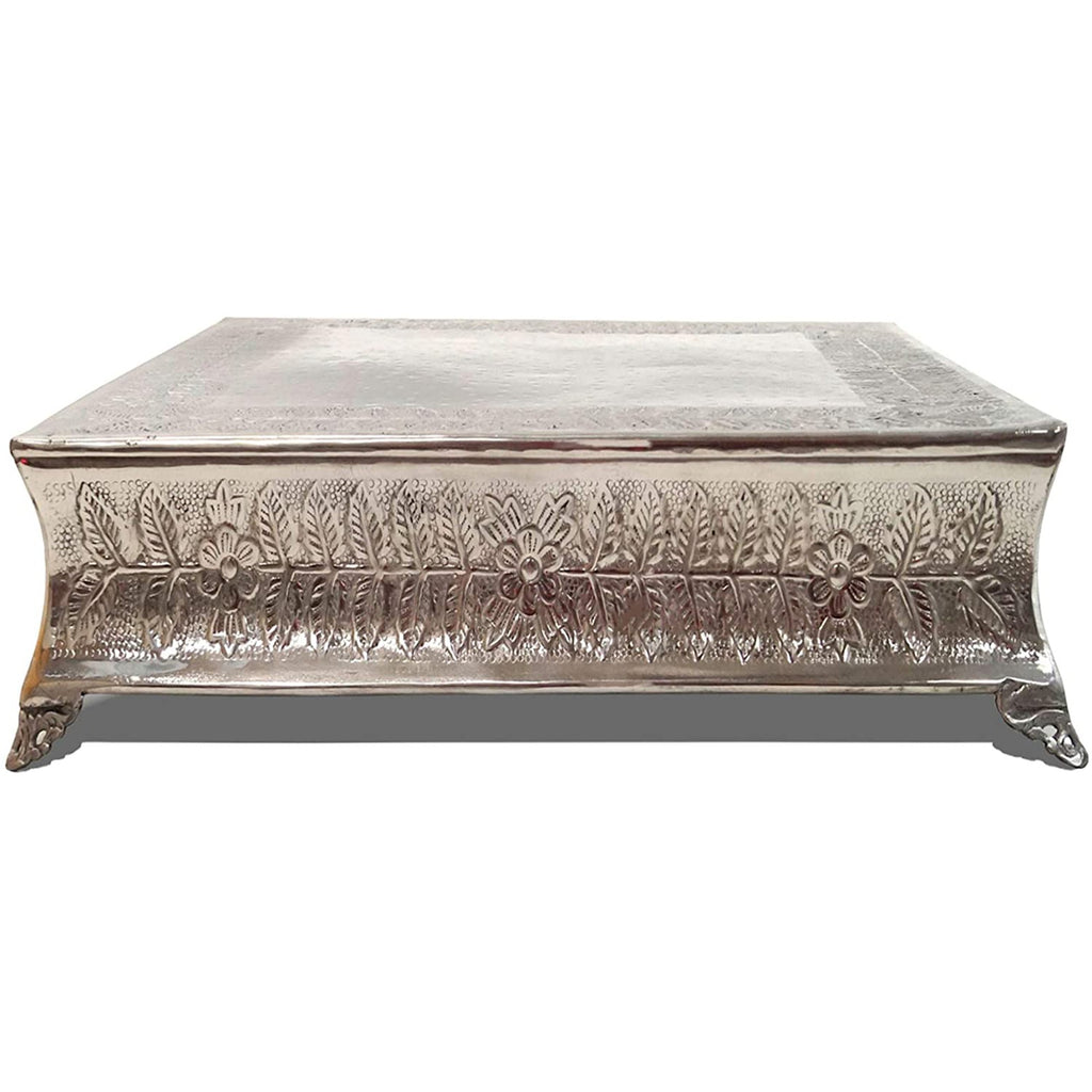 IR 4184 - Galvanized Cake Stand 12"x7"