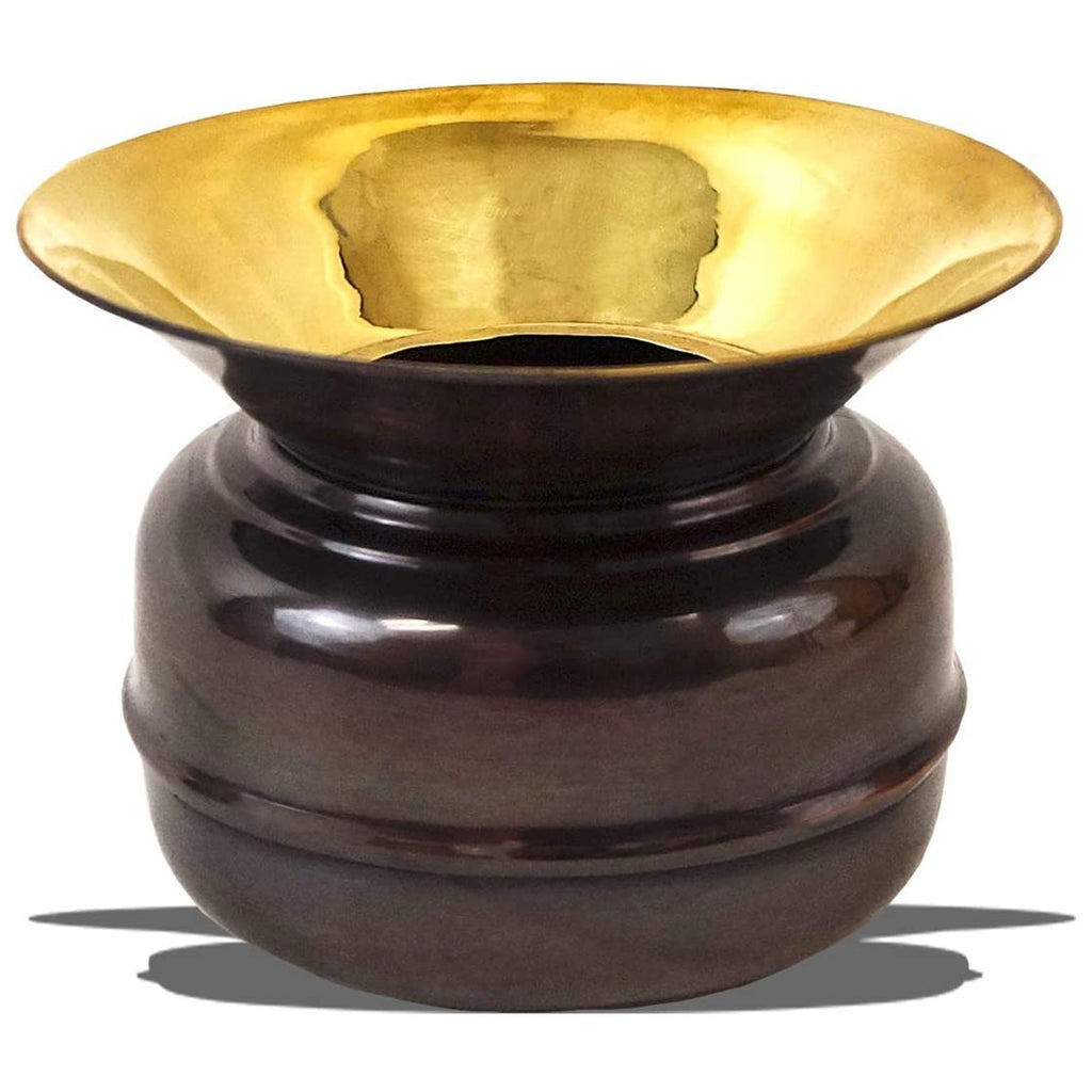 BR 41158 - Home Decor Spittoon Frontier Decor Ashtray - Antique Brass