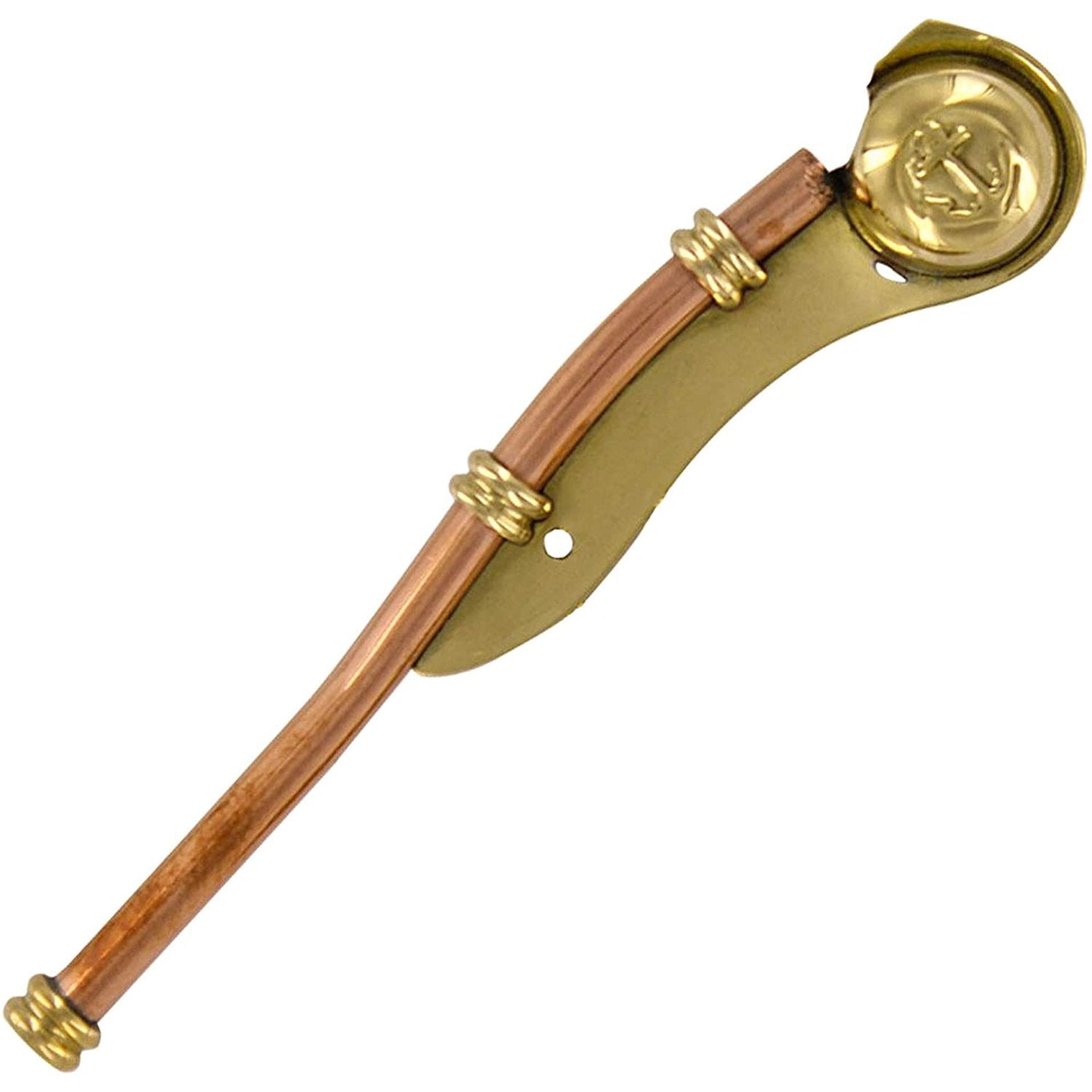 BR 48212X - Bosun Whistle, Brass & Copper