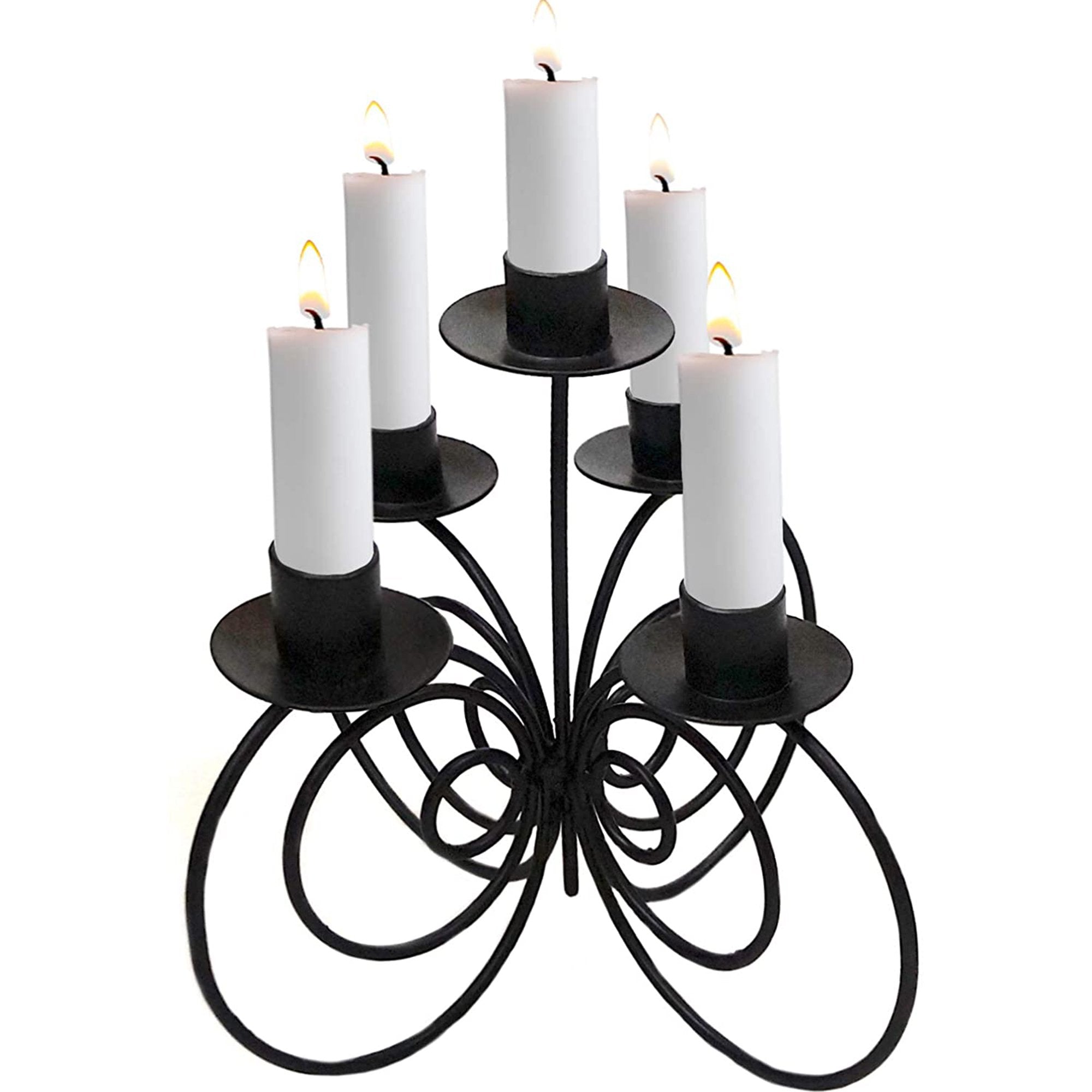 IR 2290 - Iron Candle Holder, 5 Light