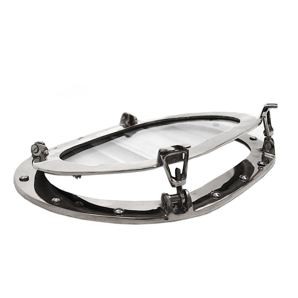 AL 48602G - Oval Porthole (Glass), 14" x 10"