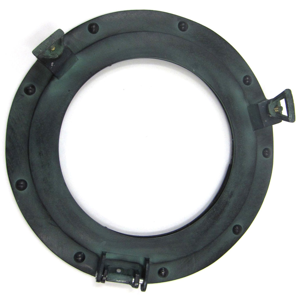 AL 4860A - Porthole Glass Aluminum Green, 12"