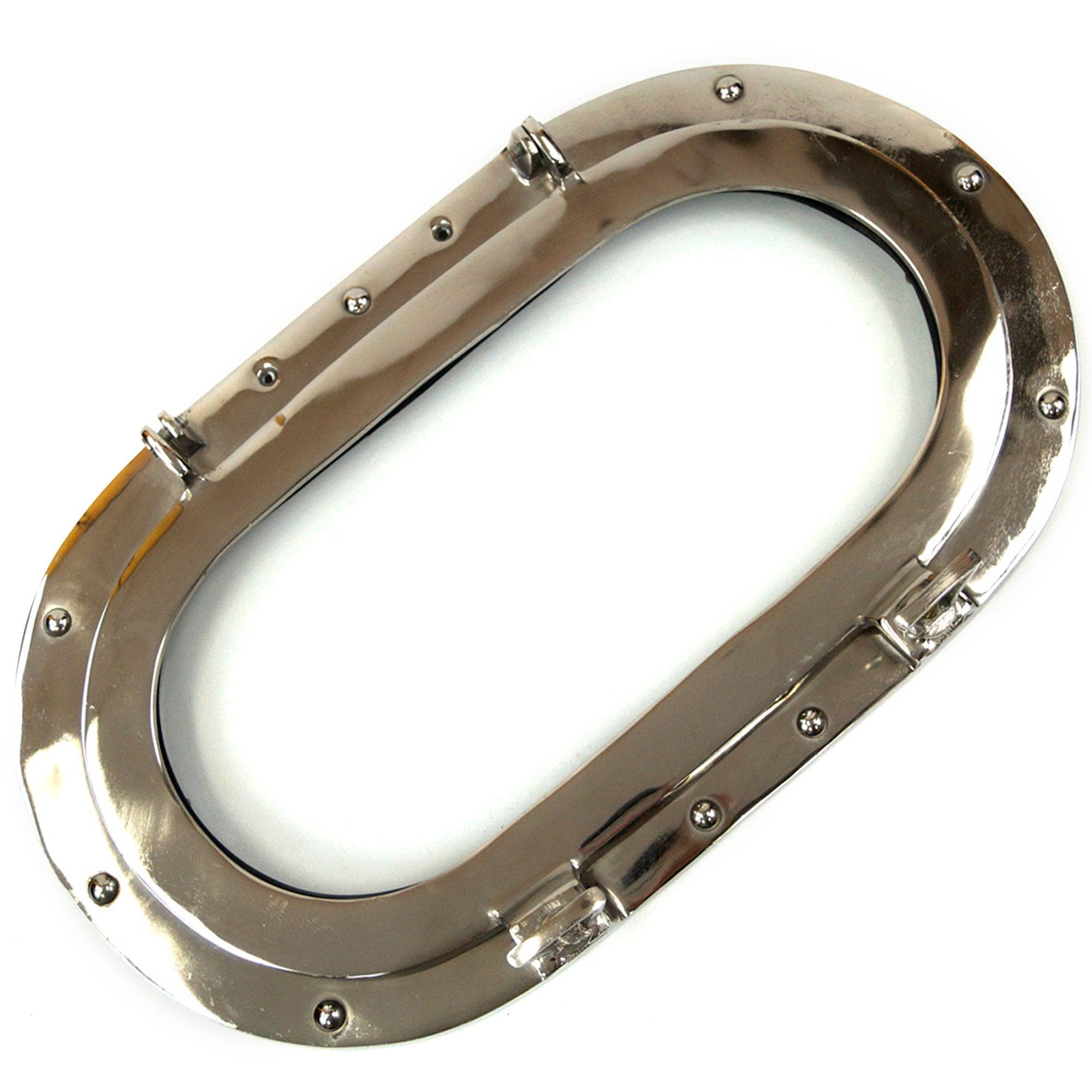 AL 486102G - Oval Porthole Glass, 19"