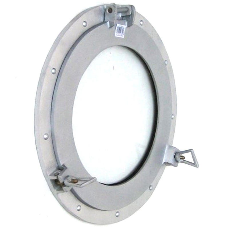 AL 48611 - Aluminum Porthole with Glass, 15"