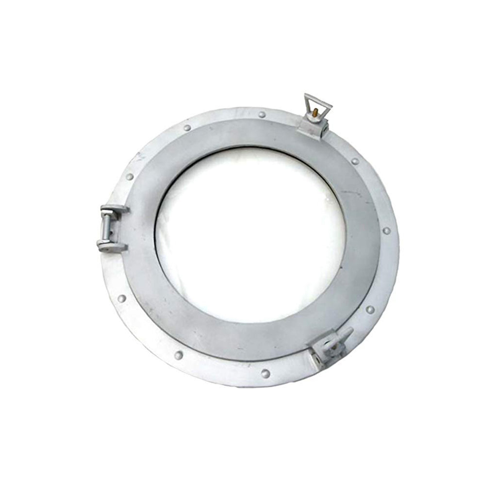 AL 48611 - Aluminum Porthole with Glass, 15"