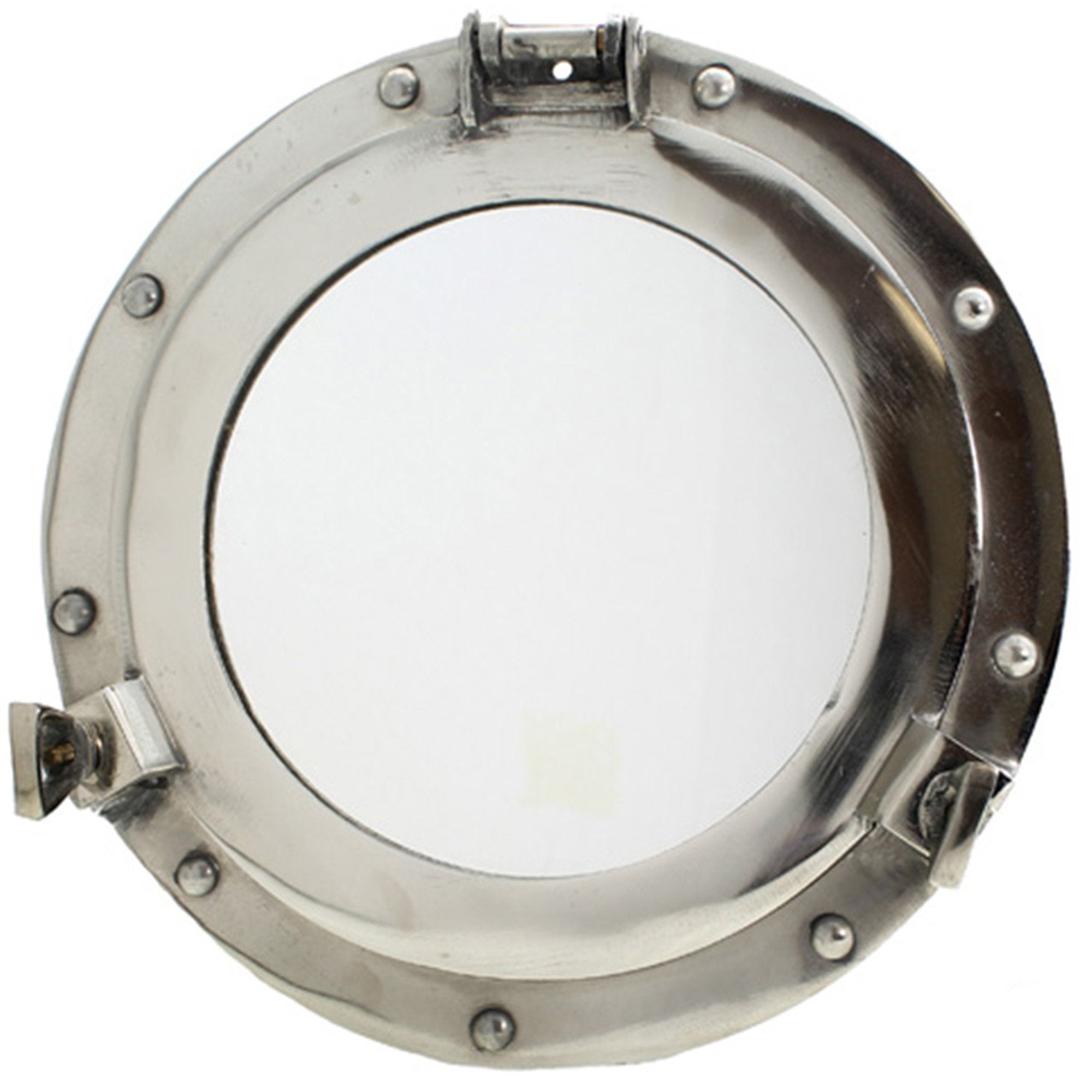 AL 4870S - Porthole Mirror Alum 11" Chrome Plated