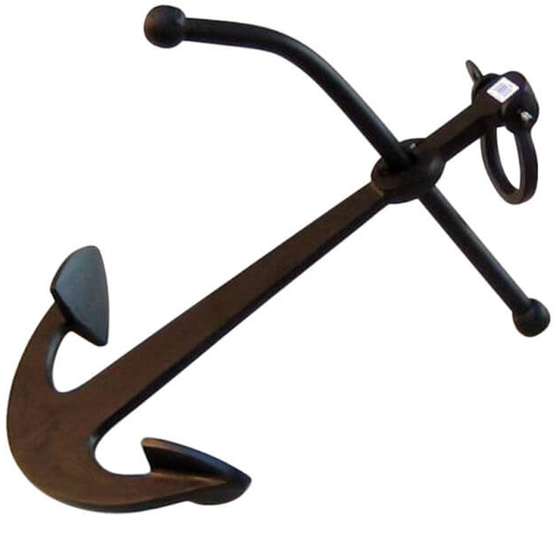 AL 48885 - Aluminum Ship Anchor with Lever Crossbar - Black – India ...