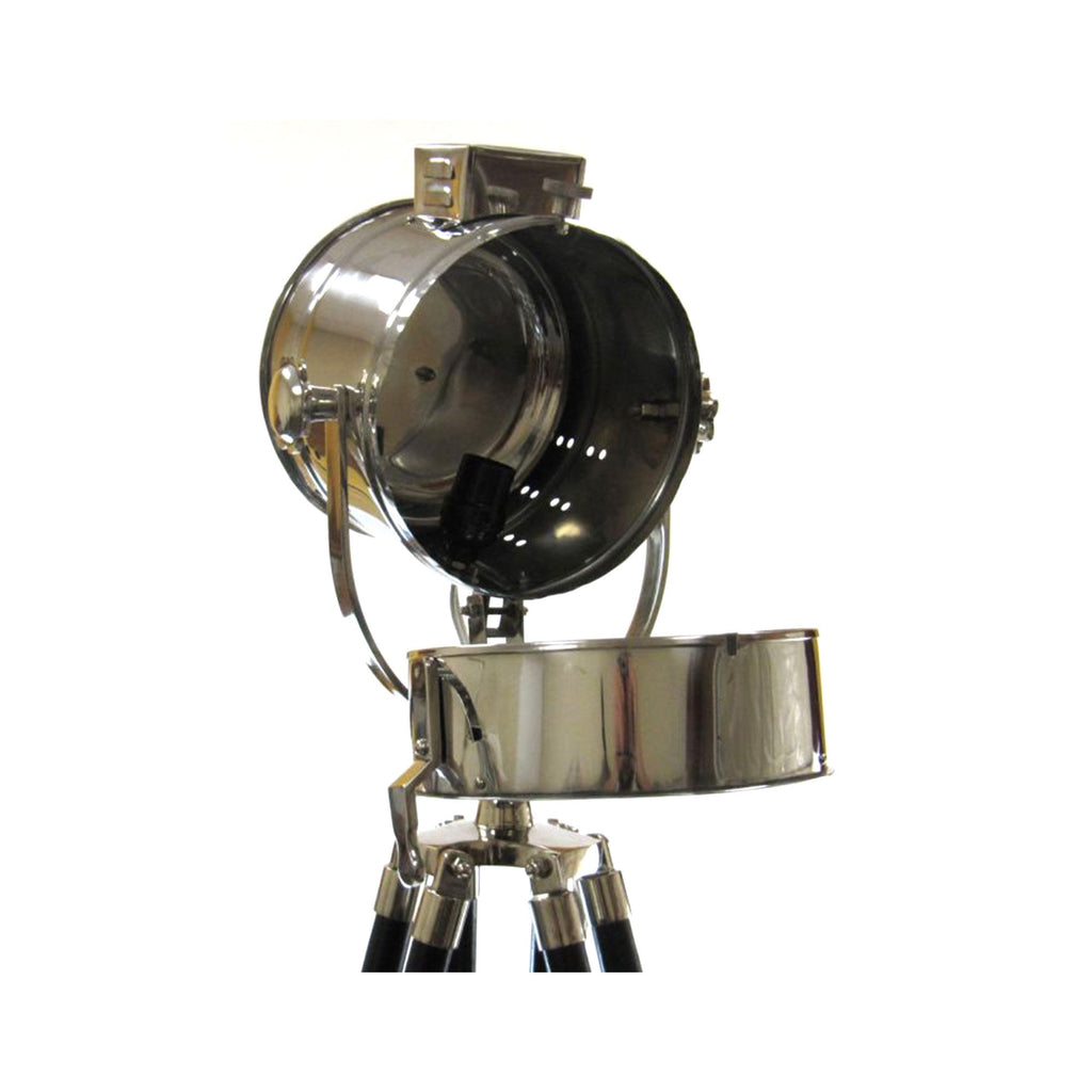 AL 49001EL - Aldis Unique Lamps Wood Metal Studio Light w/ &Tripod (Electric)