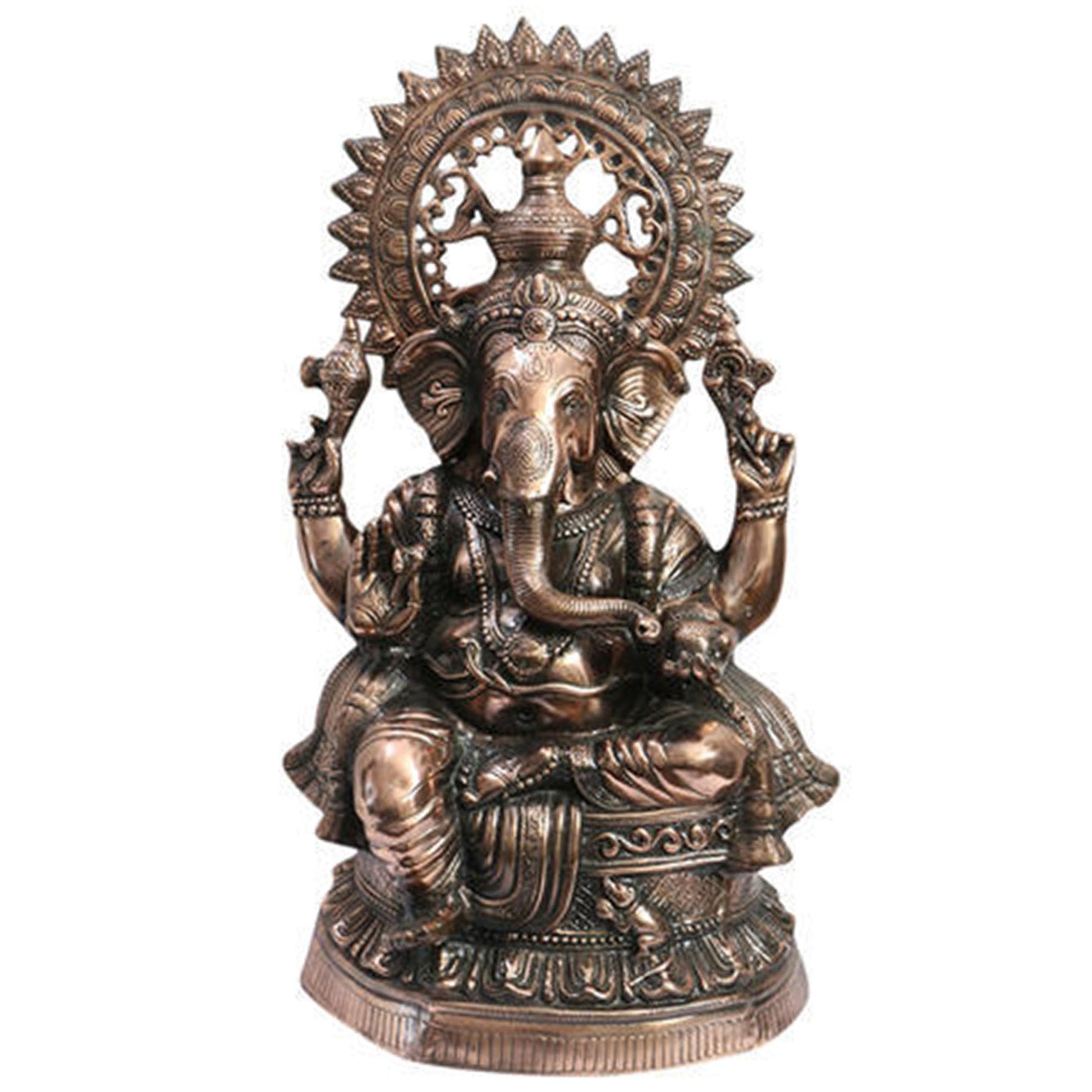 AL 50134 - Ganesh 35" Aluminum, Copper Finish