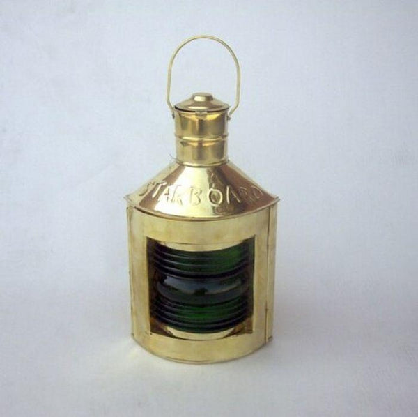 BR 15271 - Ship Lamp, Green 12" Starboard
