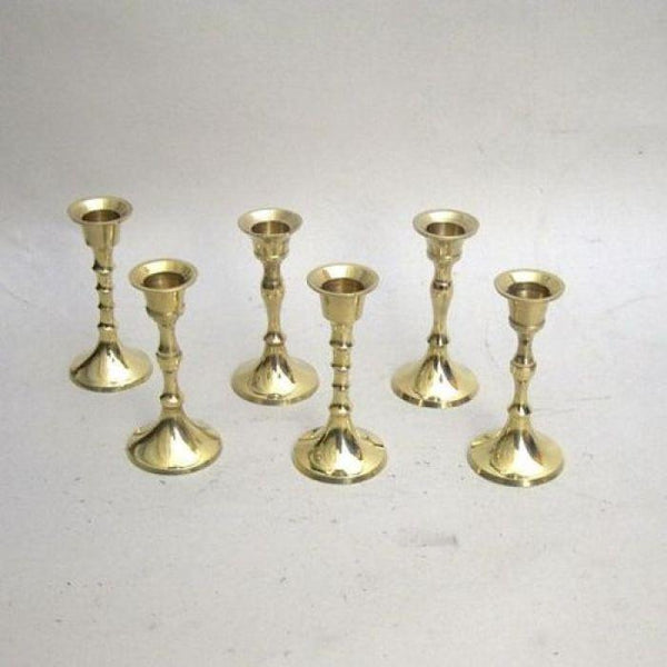 BR 2278 - Brass Candle Holder Set