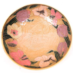 BR 73126 - Candy dish Solid Brass, Painted