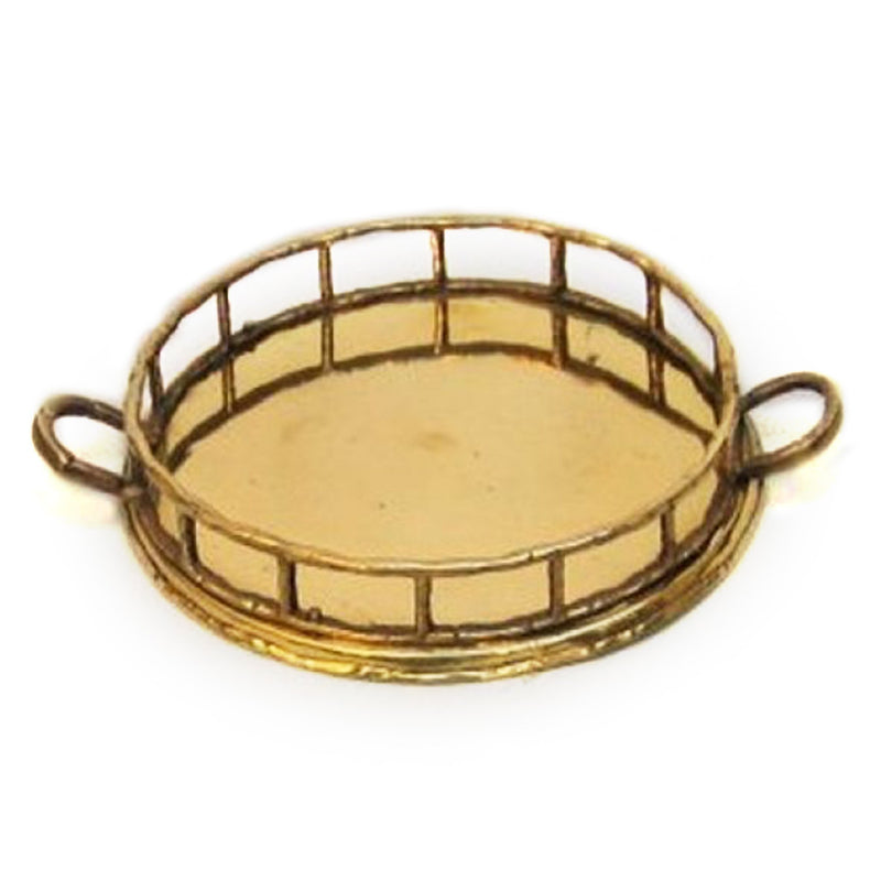 BR 1404 - Solid brass tray