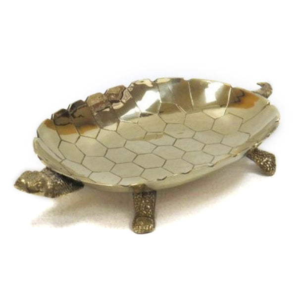 Turtle Shell Tray BR 1412 - Solid Brass Turtle Tray – India Overseas Trading Corporation