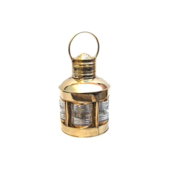 BR 15294 - Lighthouse Lantern Rounded 5 Side Oil Lamp
