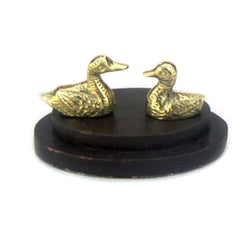 BR 15541 - 2 Ducks On Wooden Base