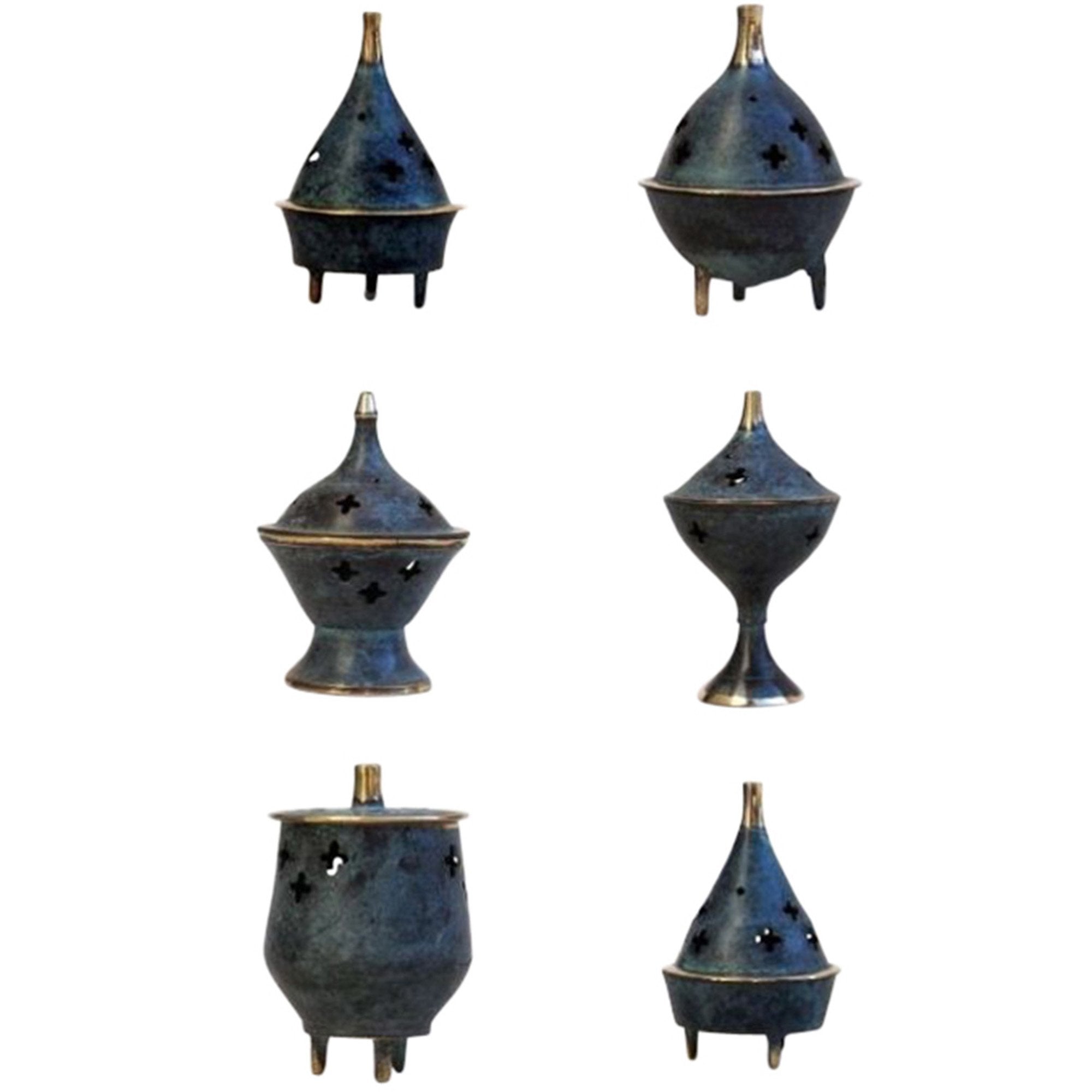 BR 1610A - Ins Burner Set of 6 Black