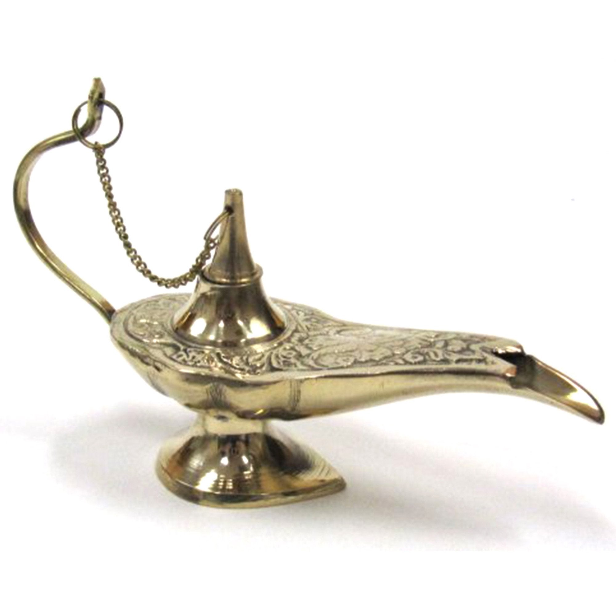 BR 1632 - Brass Aladdin Magic Lamp 6"