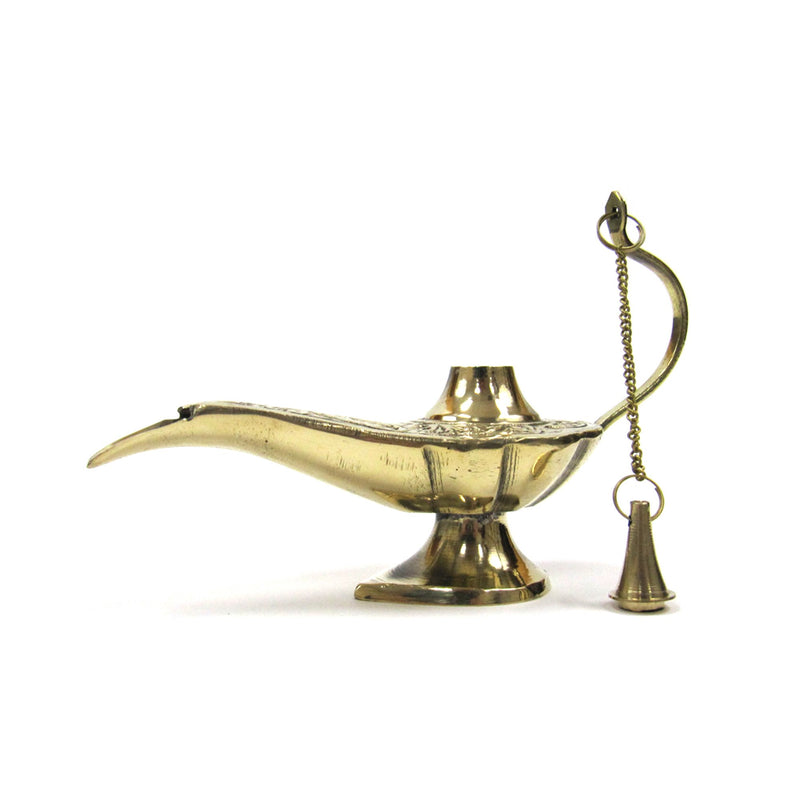 BR 1632 - Brass Aladdin Magic Lamp 6"