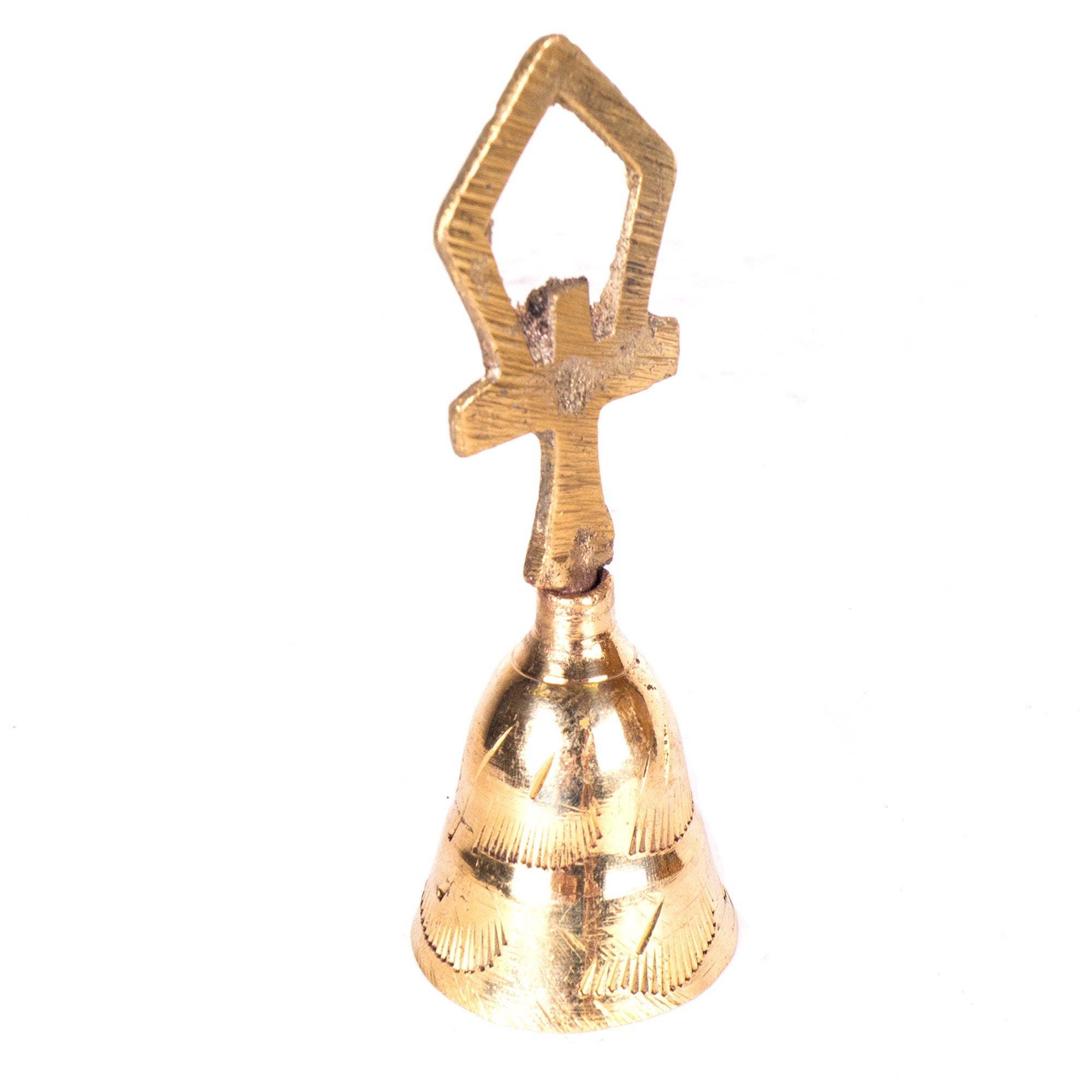 BR 1840 - Vintage Brass Service Hand Bell