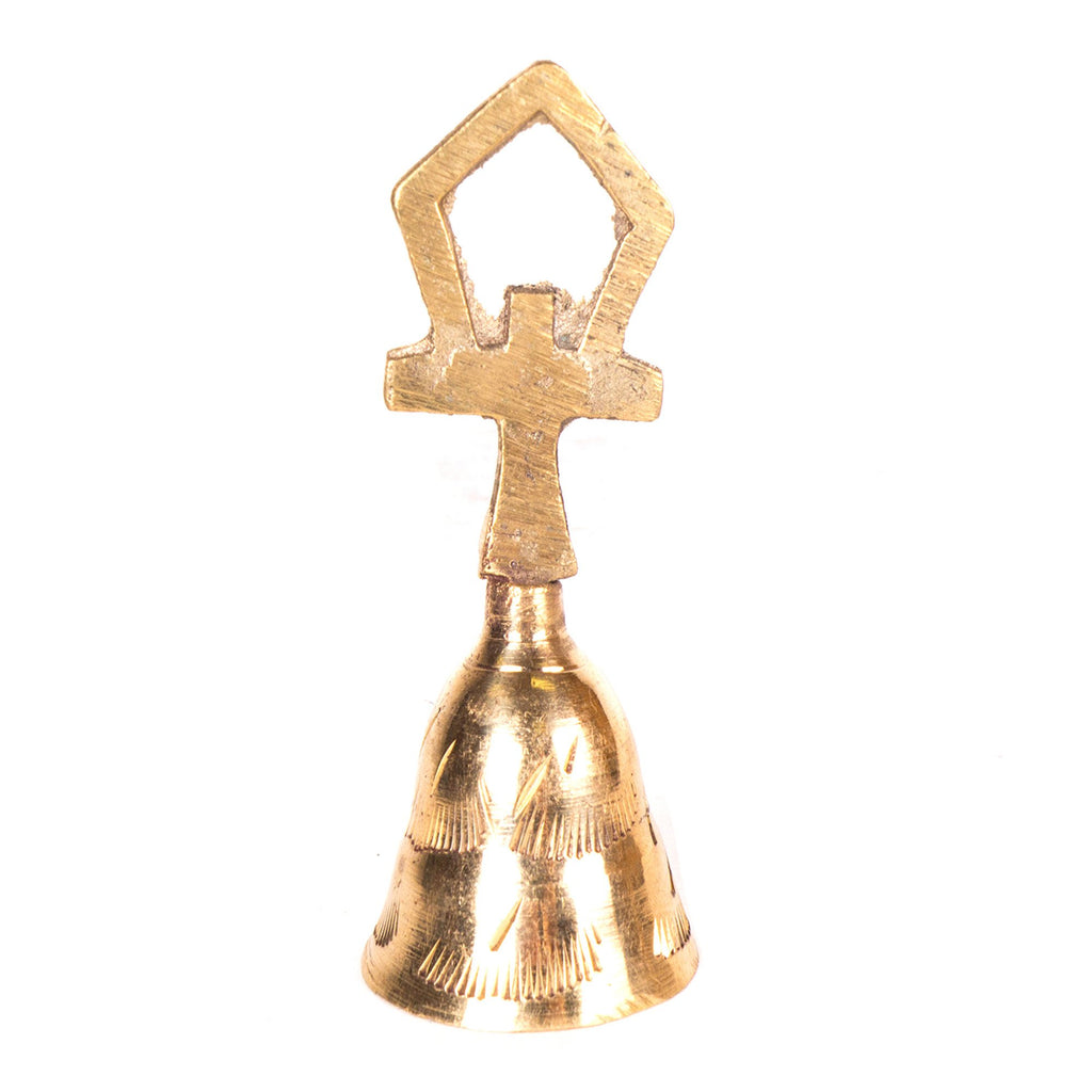 BR 1840 - Vintage Brass Service Hand Bell