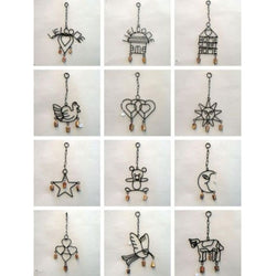 BR 1868 - Iron Rustic Bell Set/12