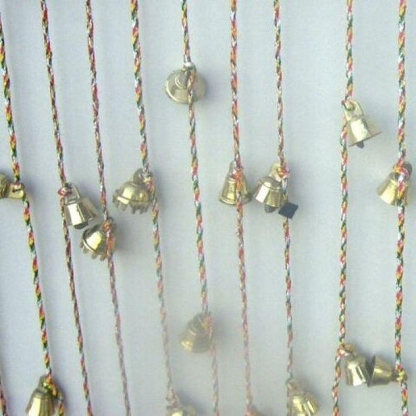 BR 18971 - Mini String Bells, Six Bells String, Set/12 – India Overseas ...