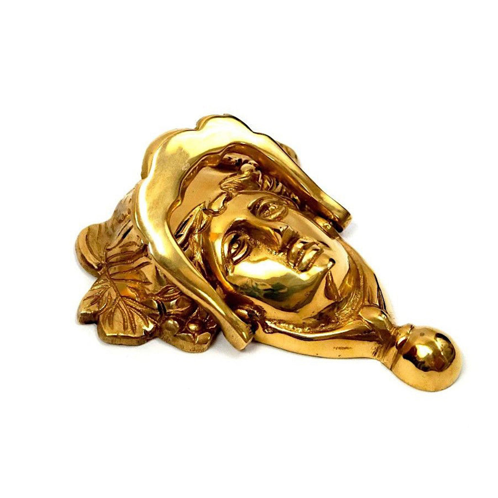 BR 20114 - Victorian Solid Brass MEDUSA Antique Style Door Knocker Brand New