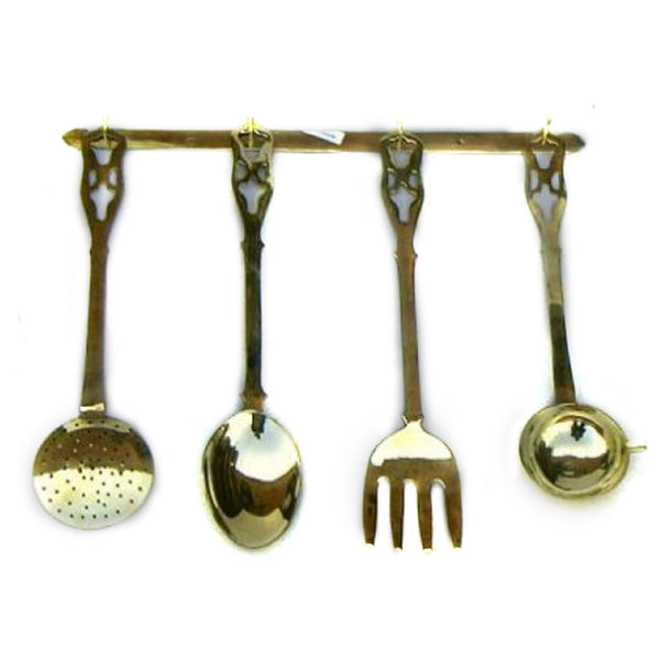 BR 2017 - Brass Kitchen Set, 18"