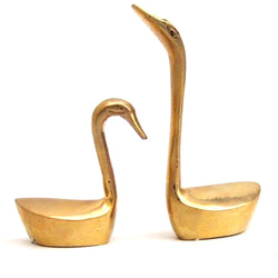 BR 2051 - Brass Swan Pair