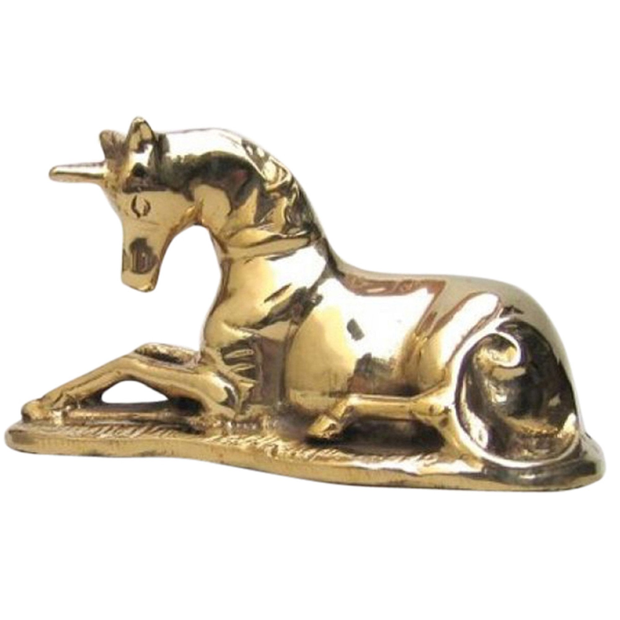BR 20621 - Brass Unicorn 6"