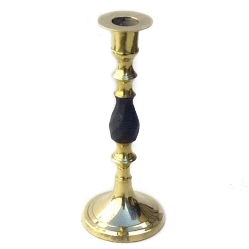 BR 21092 - Brass Candle Holder, Brickwork