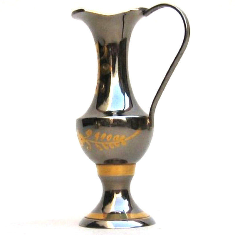 BR 21321 - Brass Jug, Black C/BX