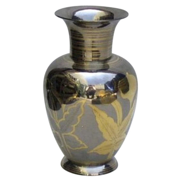 BR 2198 - Vase, Oxidized Black