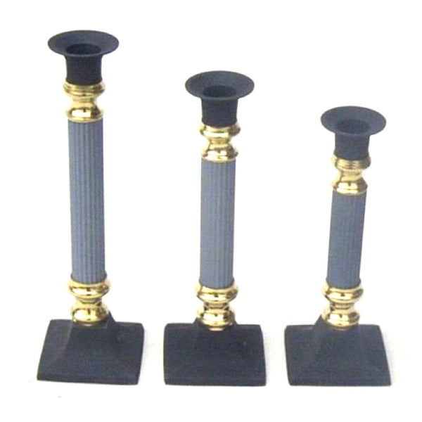 BR 2219 - Roman Candle Holder Set/3