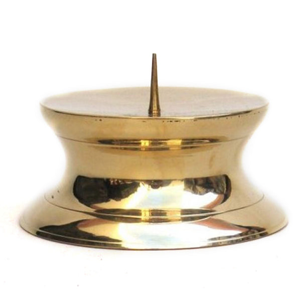 Brass Candle Holder Spike,4"