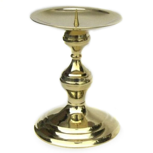 BR 2283 - Brass Candle Holder, Oxford