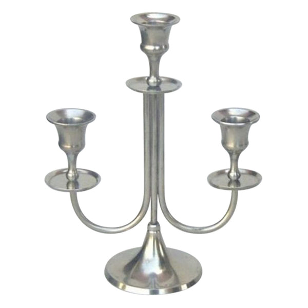 BR 2296 - Brass, Triple Candle Holder
