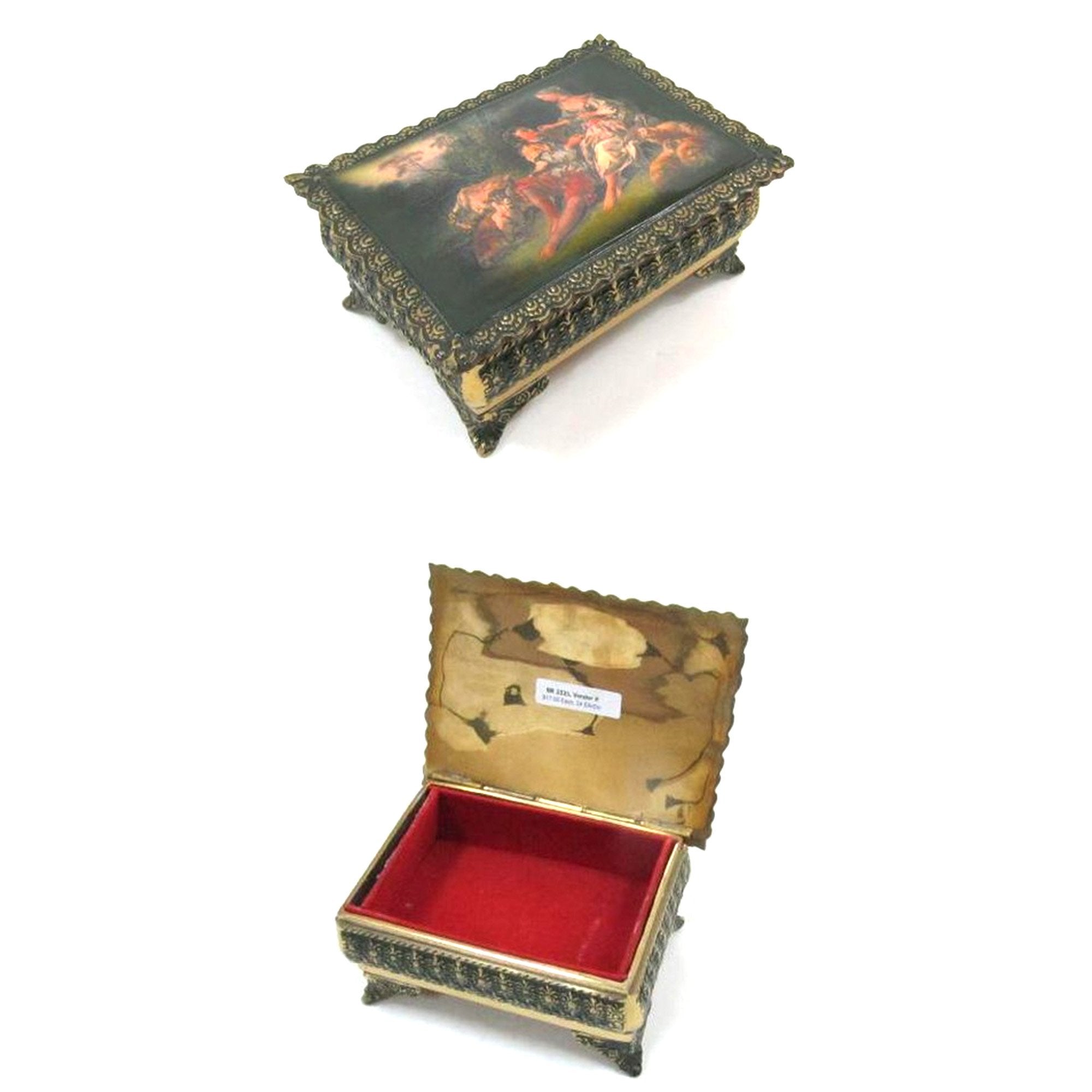 BR 2331 - Brass Roman Picture Box 6x4"