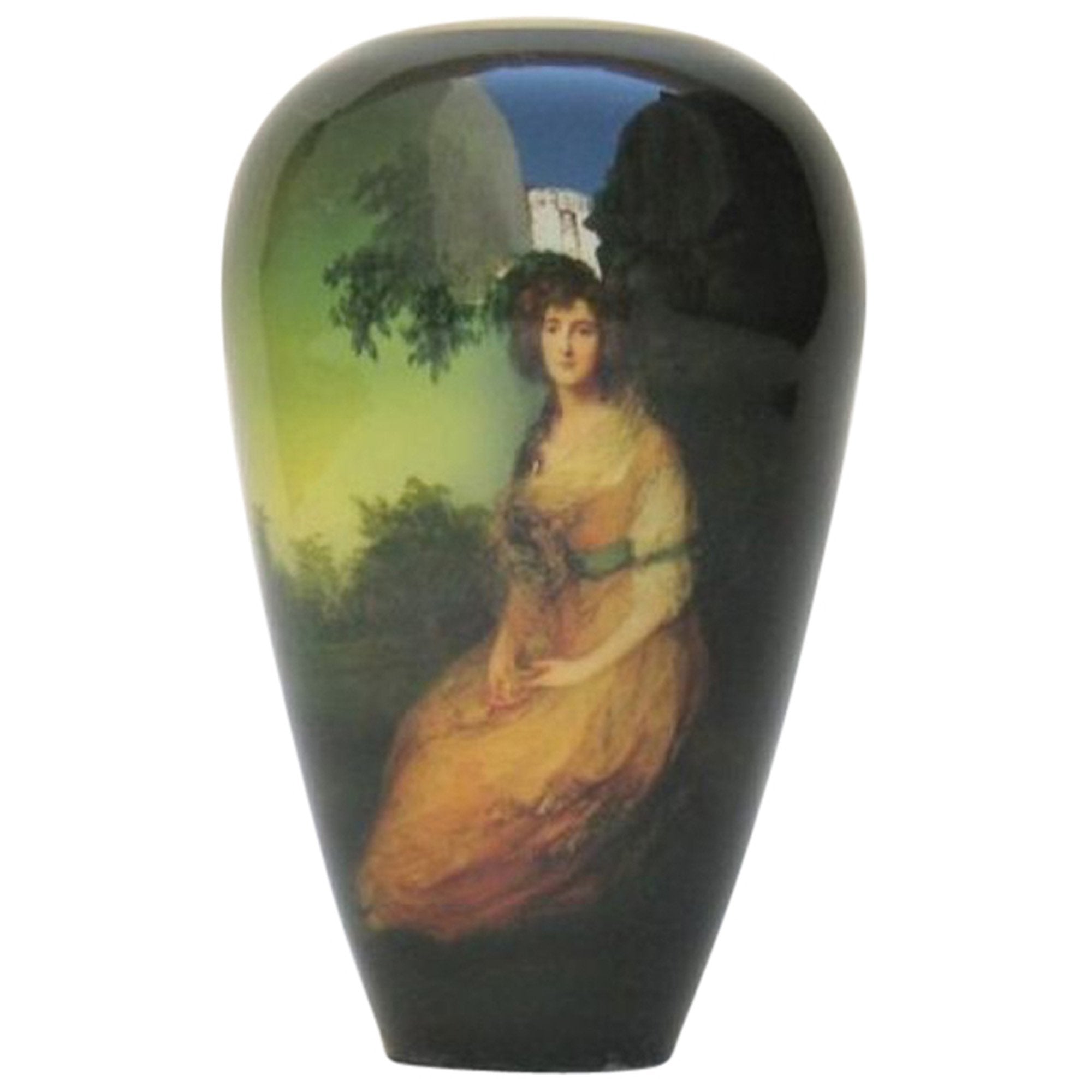 BR 2579 - Brass Gainsborough Picture Vase