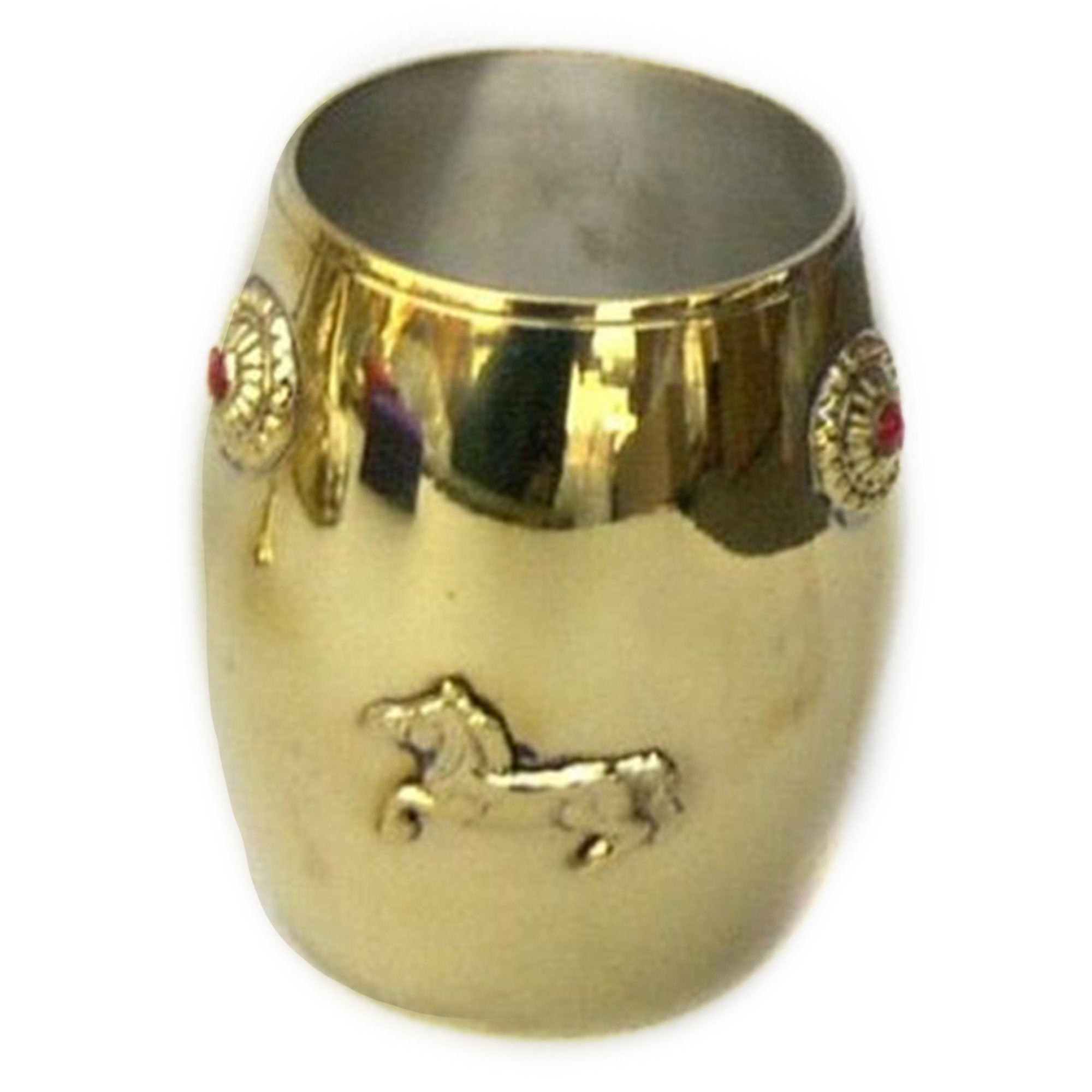 BR 2612 - Brass Viking Mug