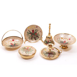 BR 31331 - Brass Christmas Assortment, Set of 6