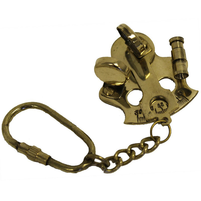 Sextant Key Chain