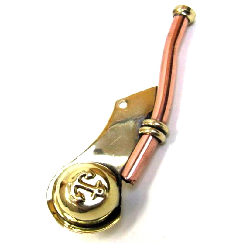 BR 482120 - Bosun Whistle 3", Brass Copper