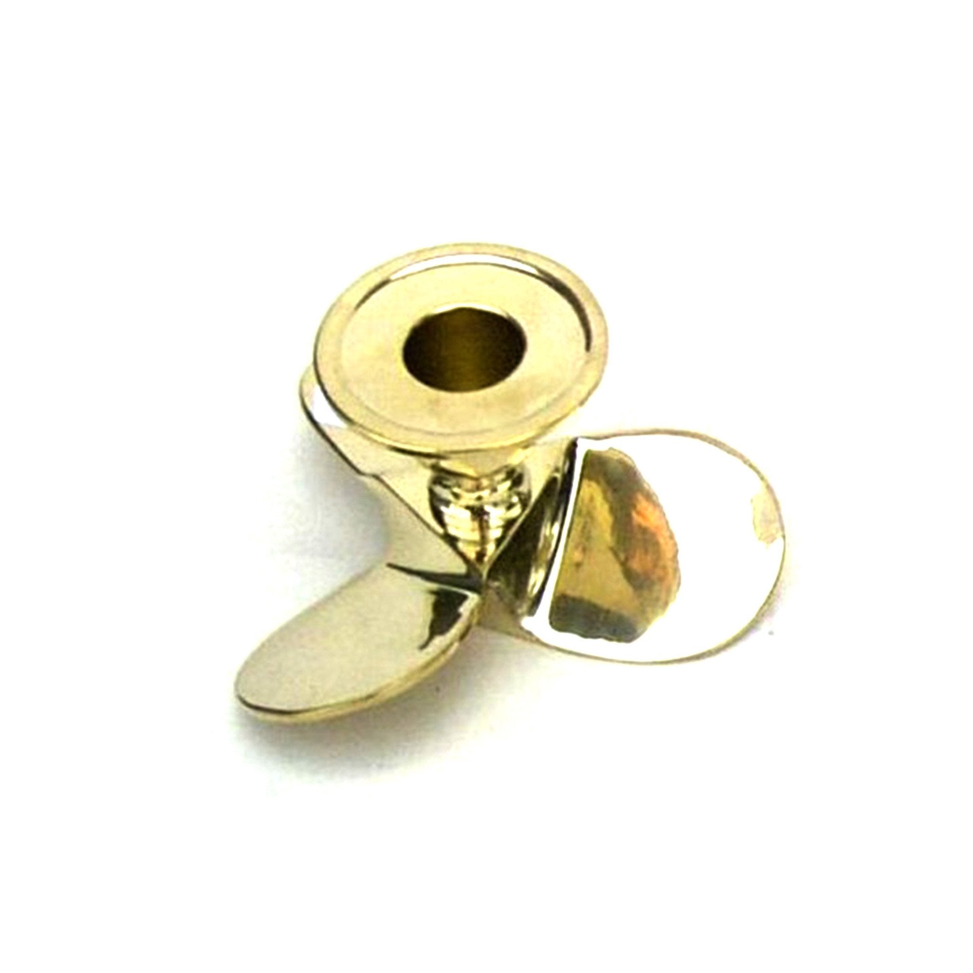 BR 48220 - Brass Candle Holder, Propeller 4"