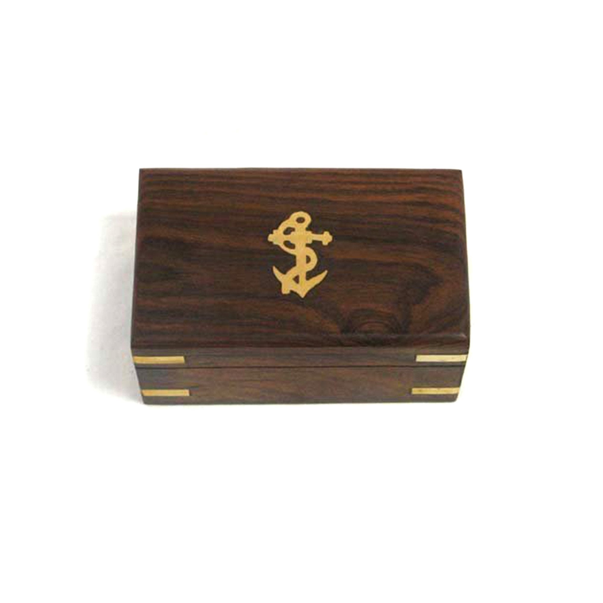 BR 48256H - Brass Pullout Telescope 6", w/ Heavy Box