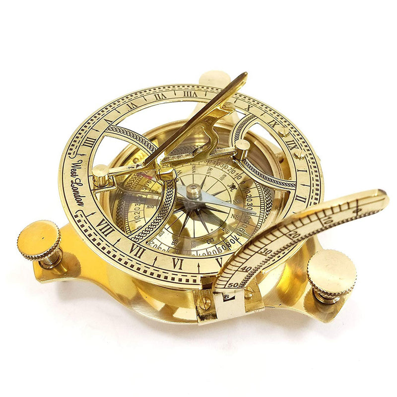 BR 48342X - Sundial Compass, 4"