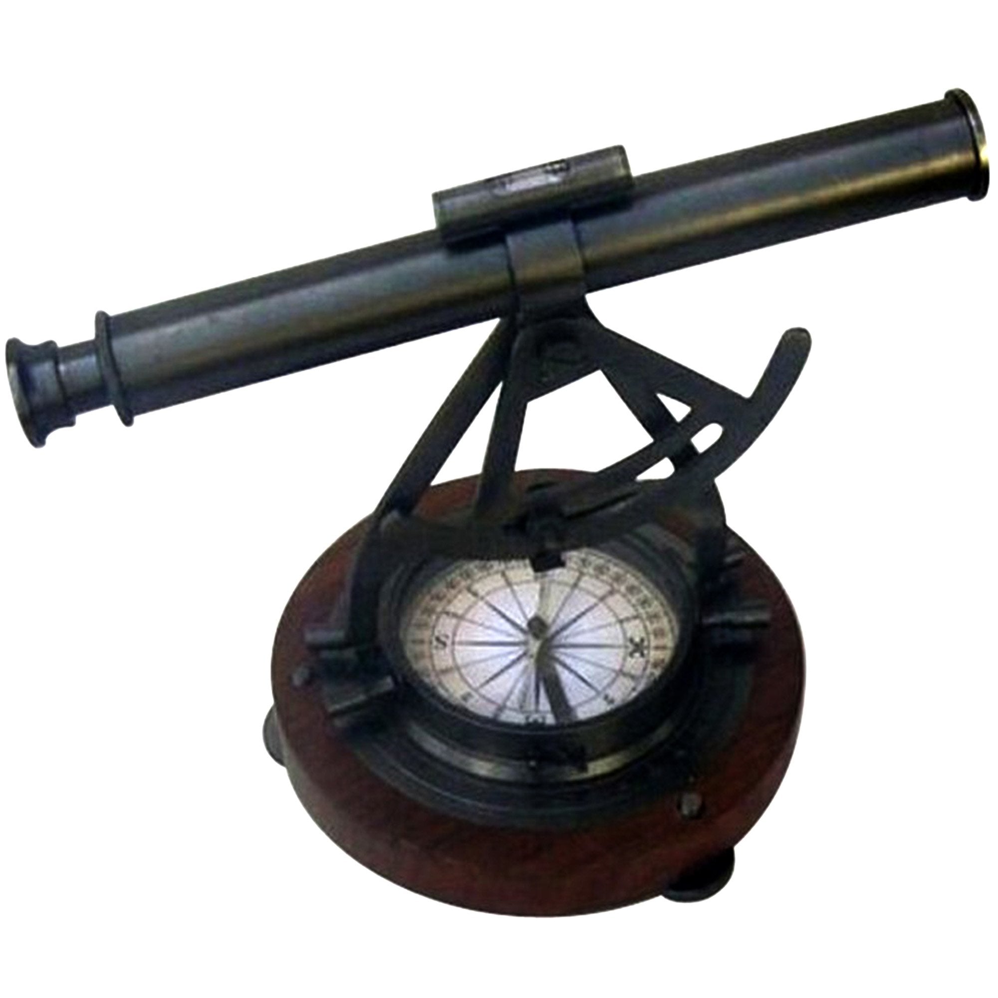 BR 48400 - Alidade Theodolite Compass, Wooden Base