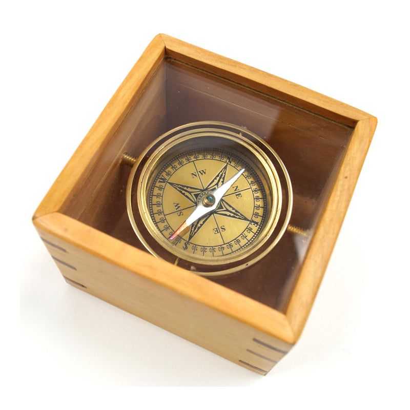 BR 48406A - Master Gimbal Compass with Wooden Box
